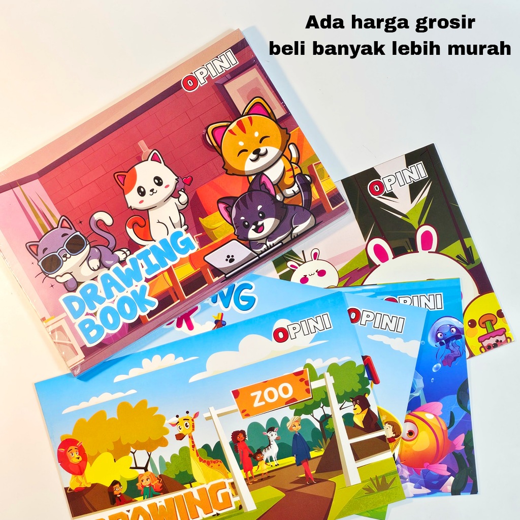 

HJK GG Buku Gambar A4(10bk)/Drawing Book