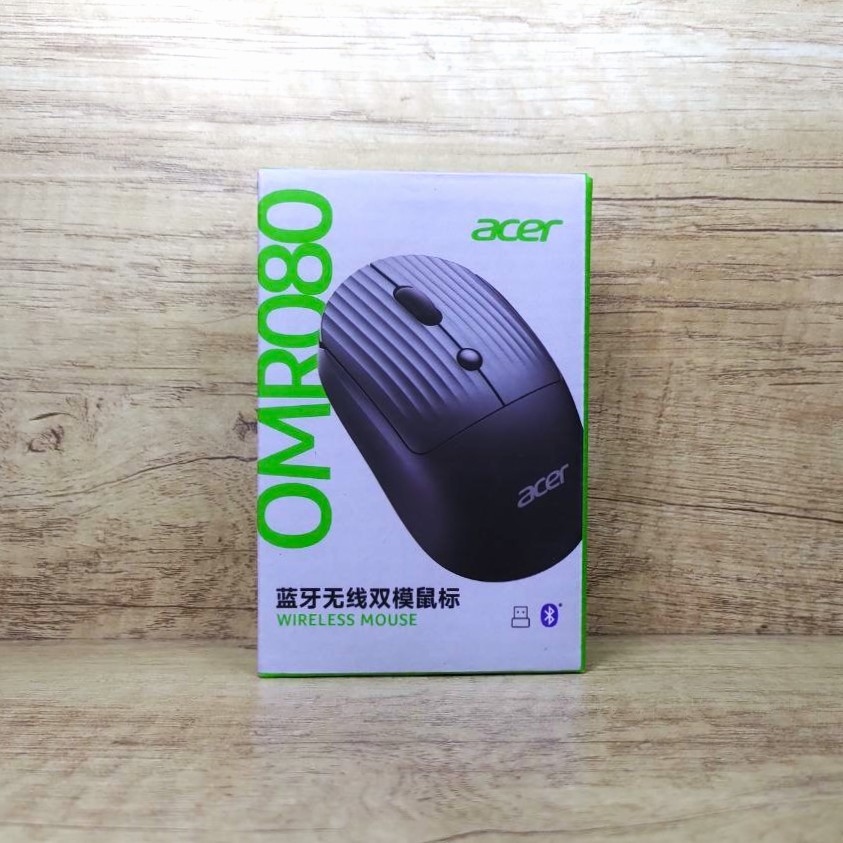 Mouse Wireless Dual Connection Rechargeable Silent Click Acer OMR080
