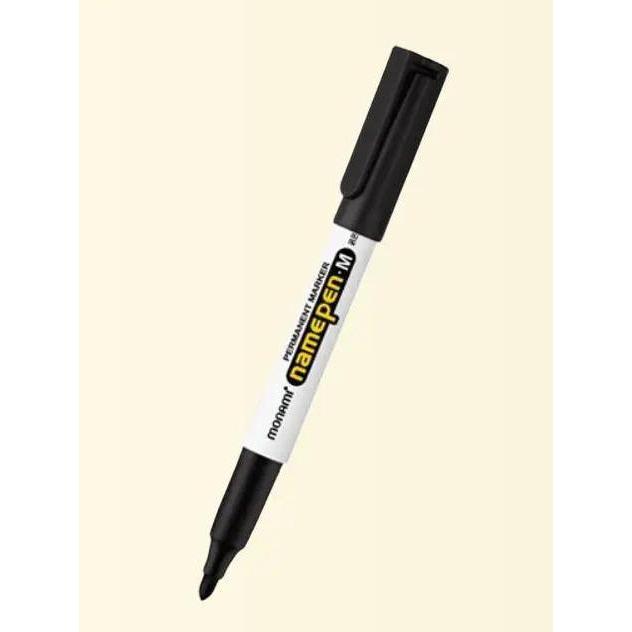 

Monami] Name Pen M / Permanent Marker - Black / Hitam