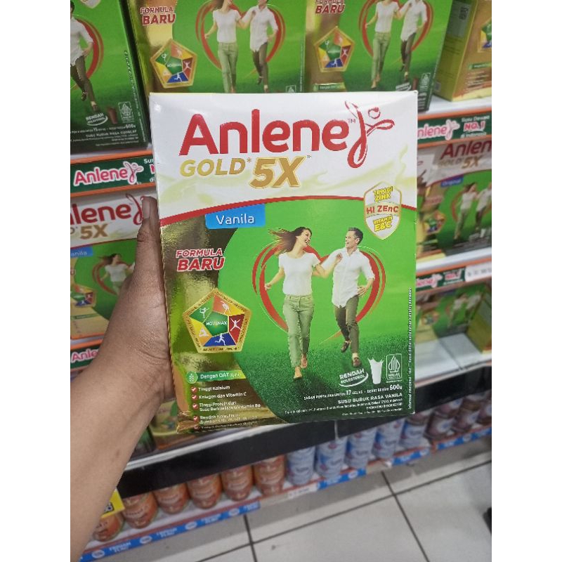

ANLENE GOLD 5× 600G EXP 07 FEB 2026