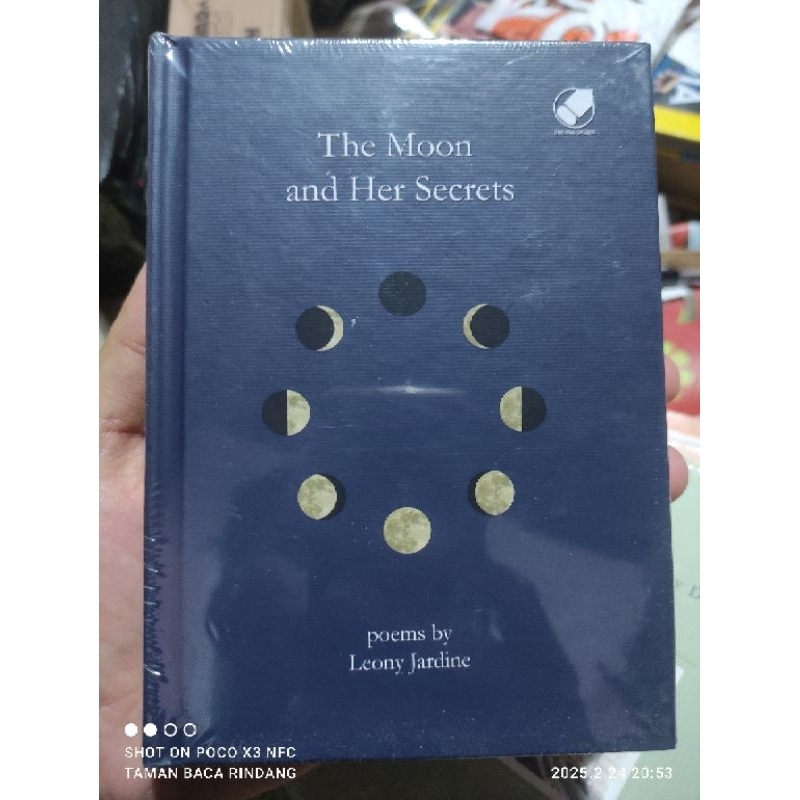 THE MOON AND HER SECRETS. Poems by LEONY JARDINE. novel. puisi. promo