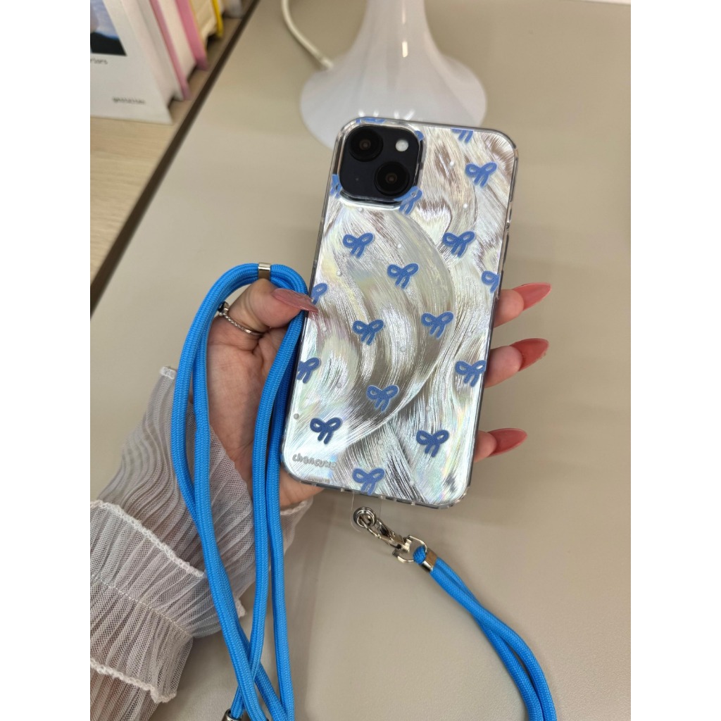 GC234 Tali + Case For XIAOMI REDMI NOTE 7 8 9 10 11 11S 12 13 PRO POCO M3 M6 X6 X3 PRO Blue Ribbon W