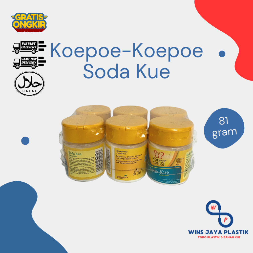 

Soda Kue Kupu Kupu | Koepoe Koepoe 81 Gram