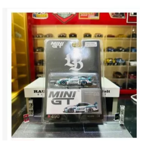 Mini GT Roda Super Tecoma 490 New Mini GT 490 LB Super Silhouette Nissan Silvia S15 Auto Finesse LBW
