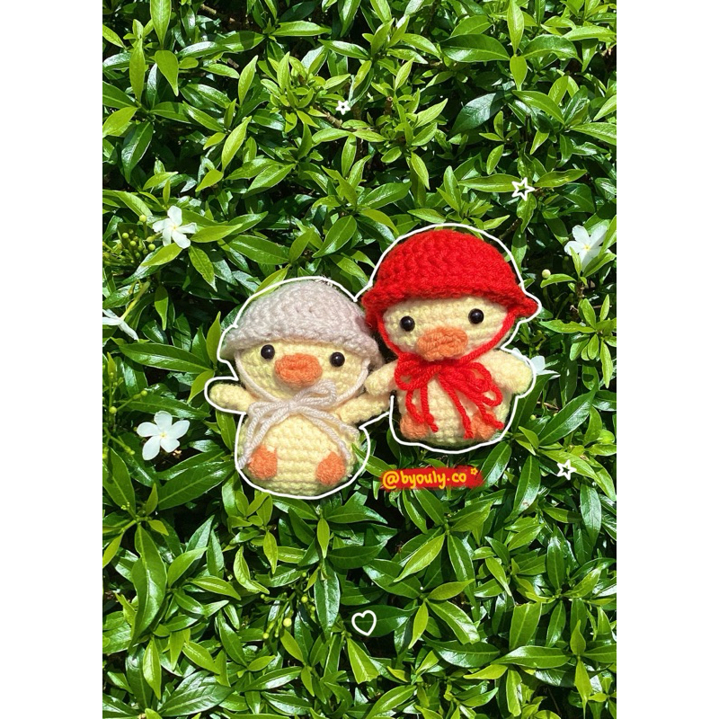 PO || Duck with Hat Crochet