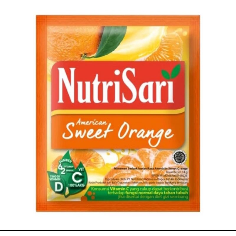 

Nutrisari Sweet Orange