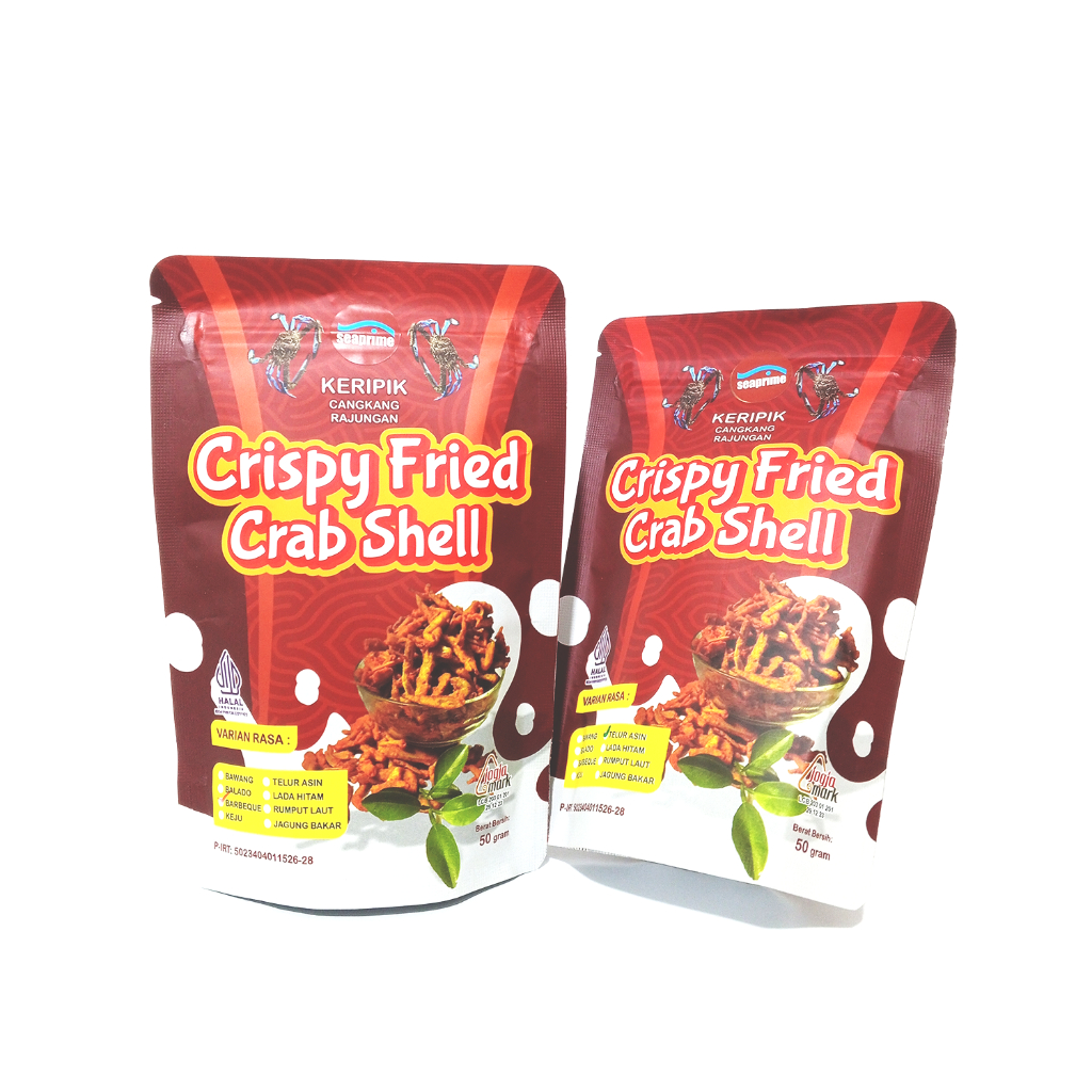 

Keripik Cangkang Rajungan / Paket 6 Pcs