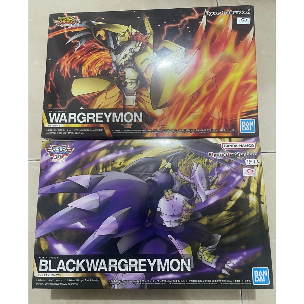 Rise Standard Wargreymon Amplified Rise Standarad Black Wargreymon NEW