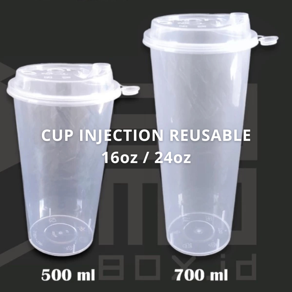 

Ukf5Pc6F4H (Kuliner.Kita) Cup Injection + Tutup Isi 25Pcs (14Oz / 16Oz / 22Oz) Cup Injection