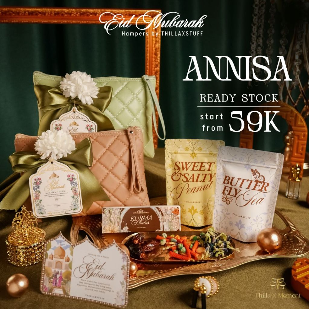 

RB ANNISA - Hampers Eid Mubarak 2025 by THILLAXSTUFF Lebaran Hari Raya Idul Fitri Gift Kado Hadiah