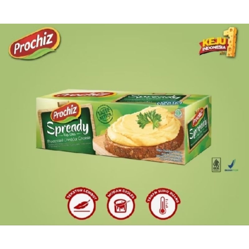 

KEJU OLES / KRIM CHEESE PROCHIZ SPREADY 2KG