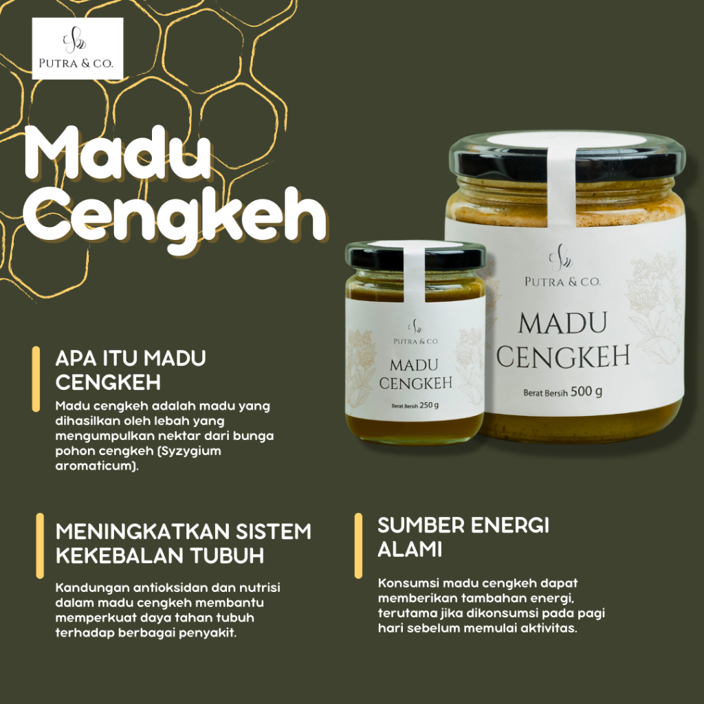 

Putra & Co Madu Cengkeh 100% Madu Asli dari Bali