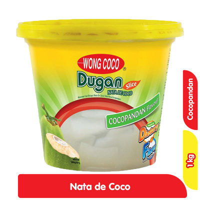 

WONG COCO Dugan Nata De Coco Rasa Cocopandan Bucket 1 kg