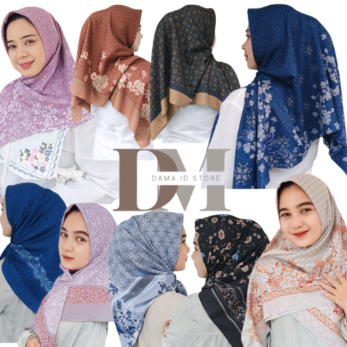HIJAB VOAL MOTIF LASER CUT PREMIUM