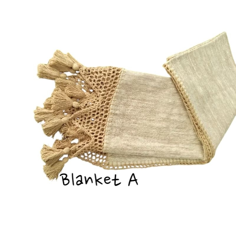 Selimut Rajut/Selimut tumanggal/BLANKET TUMANGGAL Rajut gunung 108