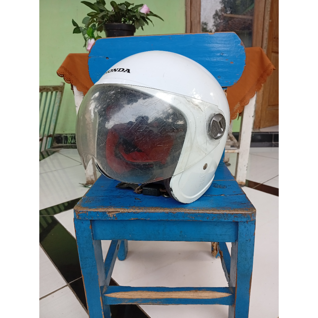 Helm TRX-S Scoopy White Original Second