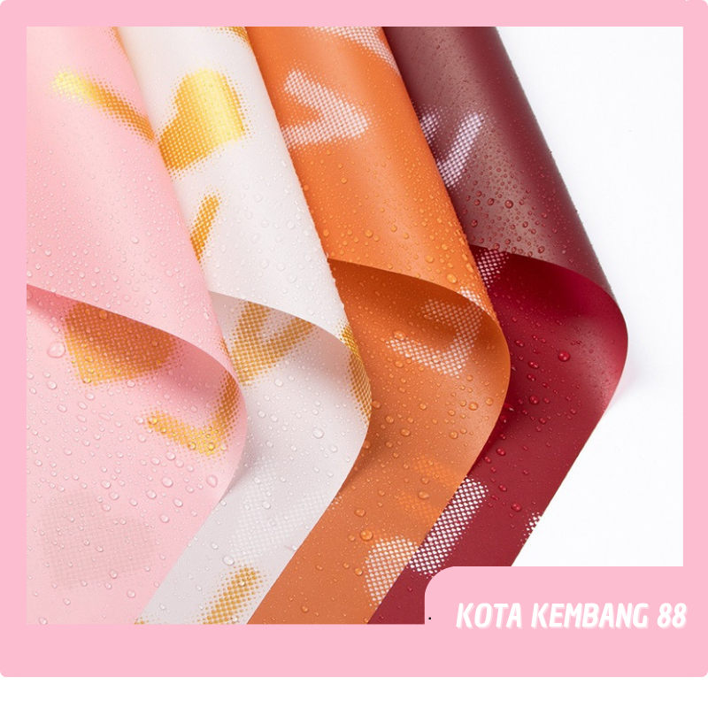 

Kertas Buket Bunga Motif Love Kertas Bunga Cellophane Flower Wrapping KB060