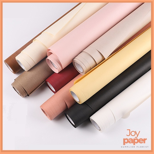 

Cellophane Full Color Kertas Polos Wrapping Buket Bunga Waterproof Flower Bouquet Wrapper Roll20