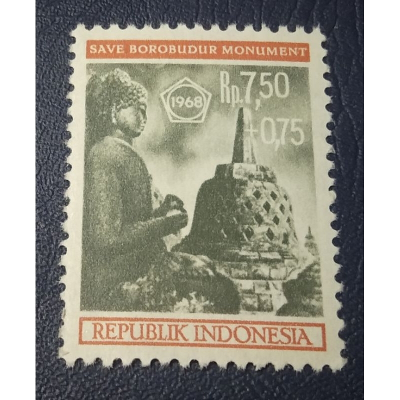 

Prangko lawas Seri BOROBUDUR Thn 1968