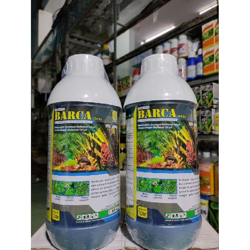 Barca 150 SL - 1L  Herbisida Sistemik Racun Rumput Lulangan