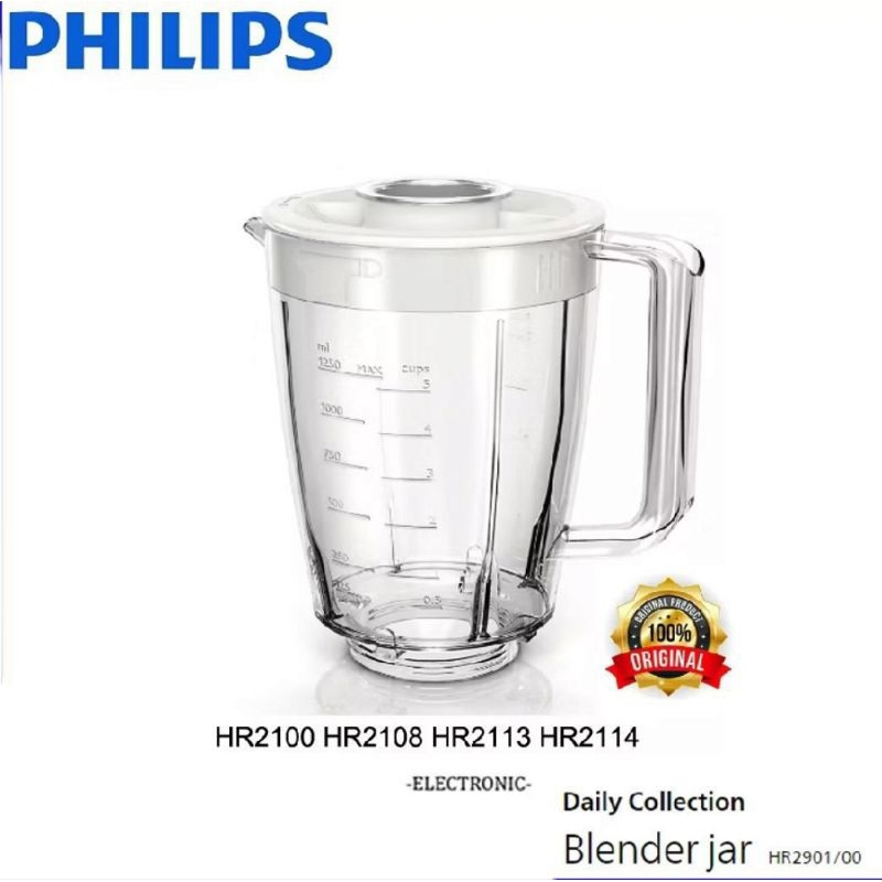 Philips gelas jar plastik blender HR2100 HR2113 HR 2114