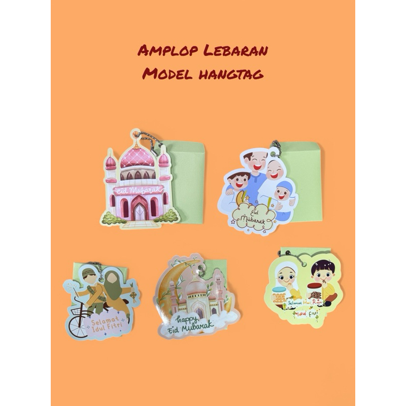

Amplop Hangtag Lebaran Idul Fitri Isi 12pcs