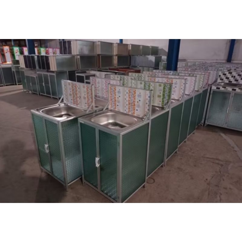 RAK PIRING WASTAFEL MINIMALIS LEBAR 53 CM / Rak wastafel alumium kaca / rak piring wastafel