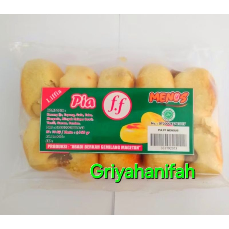 

PIA FF MENUS, PIA BASAH, Bakpia basah