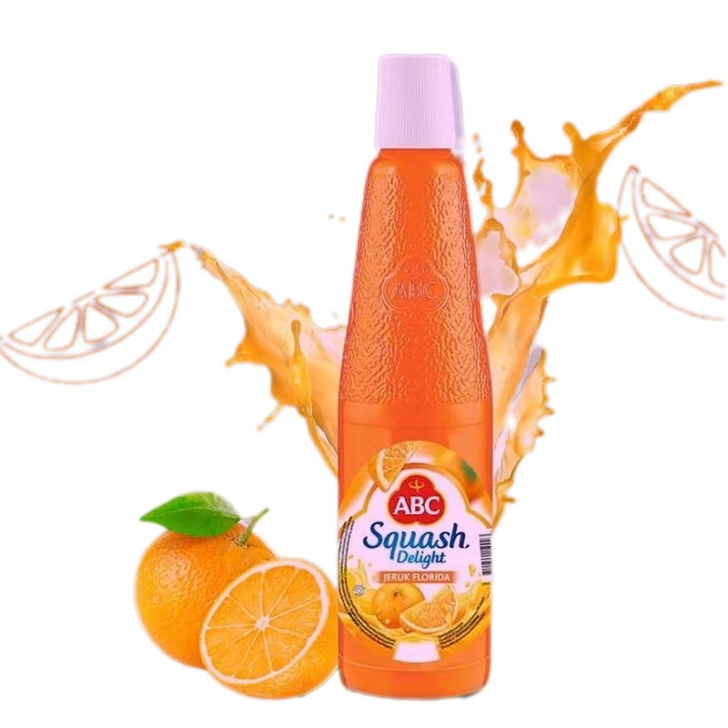 Sirup Abc Squash 450ml Jeruk Florida Minuman Syrup