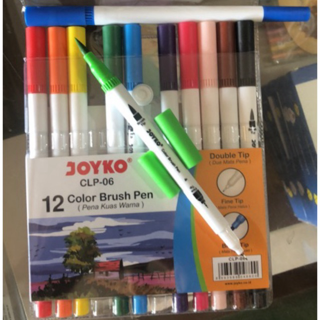 

RB Colour Color Brush Clp-06 Clp06 Clp 06 Joyko / Pena Kuas 12 Warna