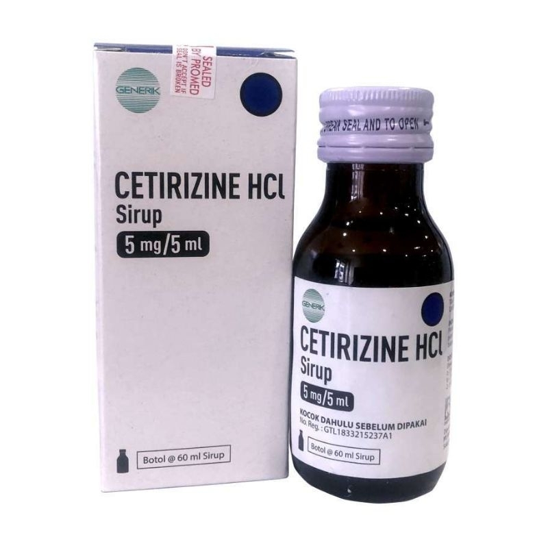 cetirizine sirup 5 mg