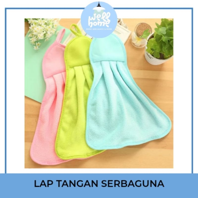 KAIN LAP TANGAN GANTUNG SERBET HANDUK MICROFIBER