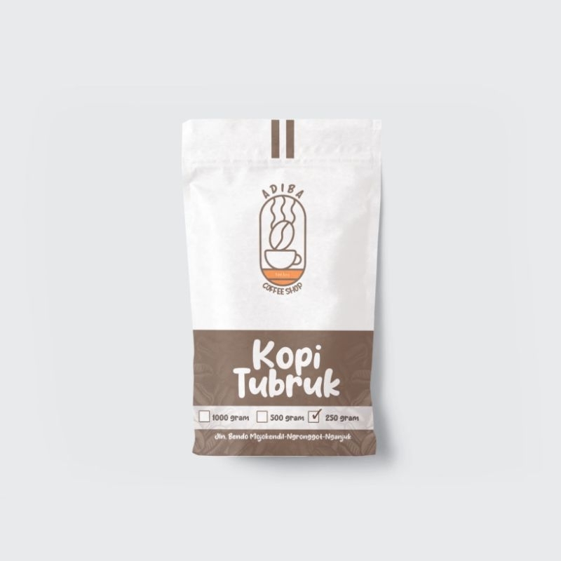 

Kopi Bubuk Tubruk Murah Kemasan 250 gram Ekonomis