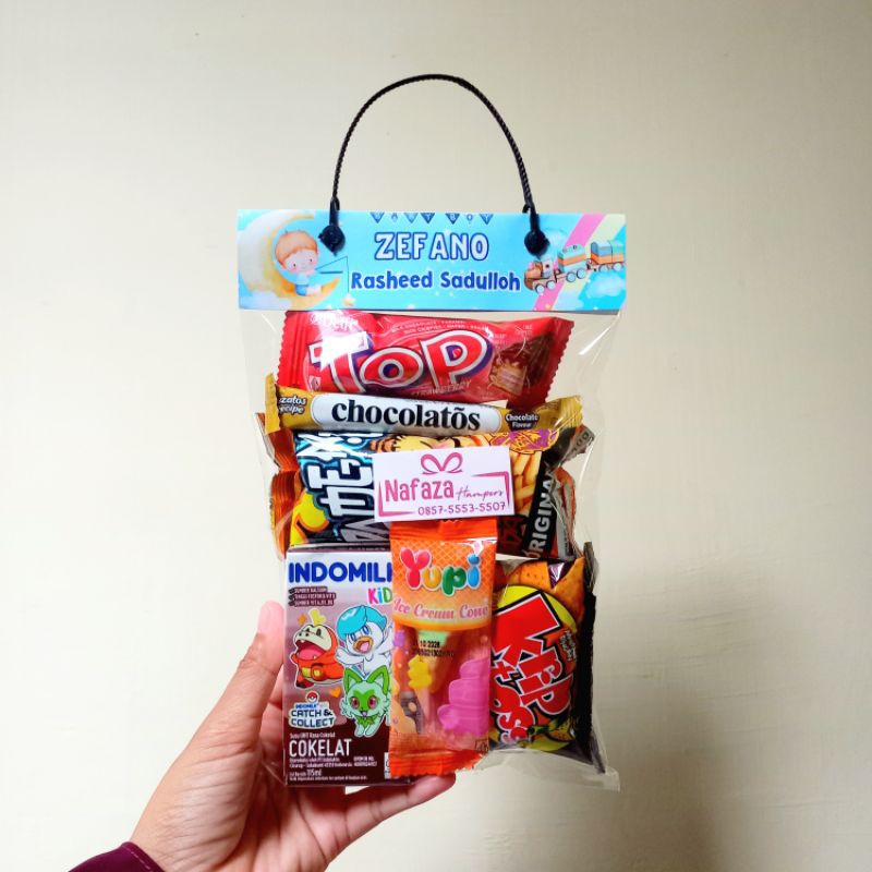

Hampers Snack Mini 7.000 | Hampers Snack Ulang Tahun | Souvenir Snack | Hampers Lebaran | Snack Ulang Tahun | Souvenir Tasyakuran | Snack Agustusan | Hampers Snack Murah | Hampers Snack