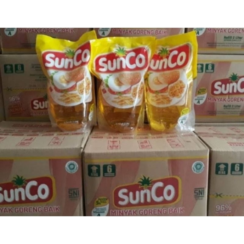 

Minyak goreng sunco 2L