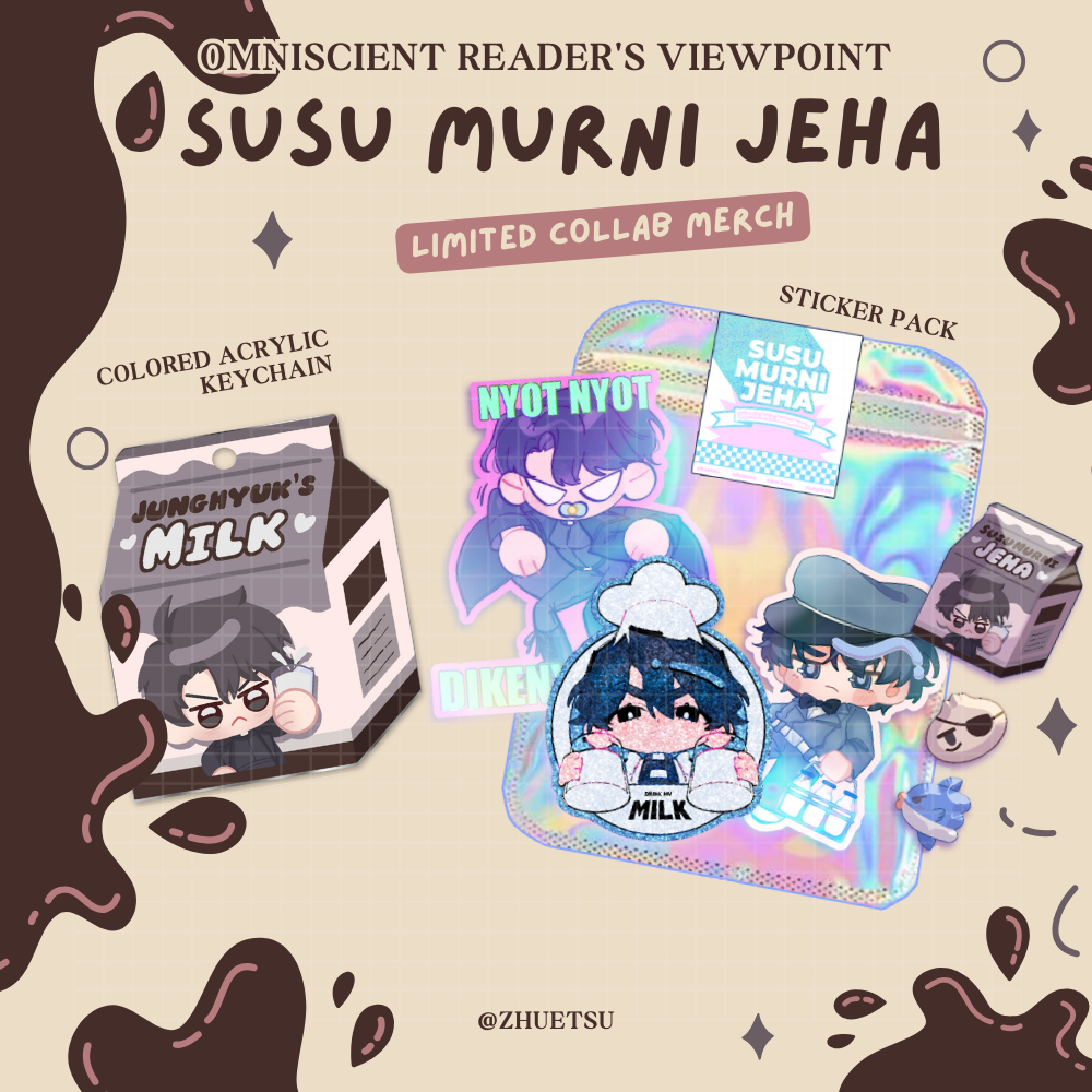 [Zhuetsu] ORV - Omniscient Reader - Joonghyuk Keychain & Stickers SET