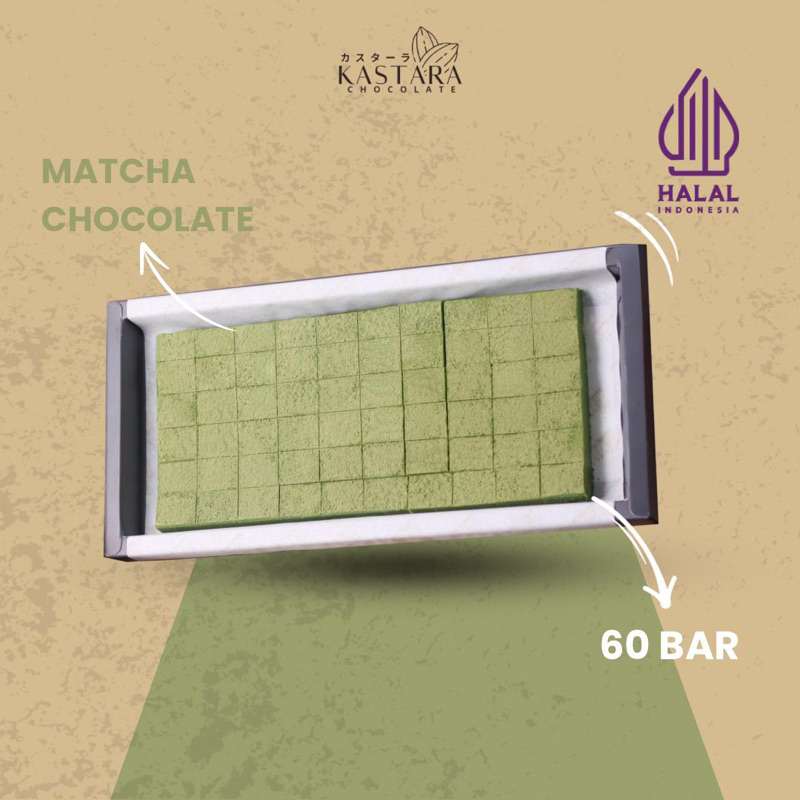 

Kastara Matcha Chocolate Extra Large | Japanese Chocolate Premium