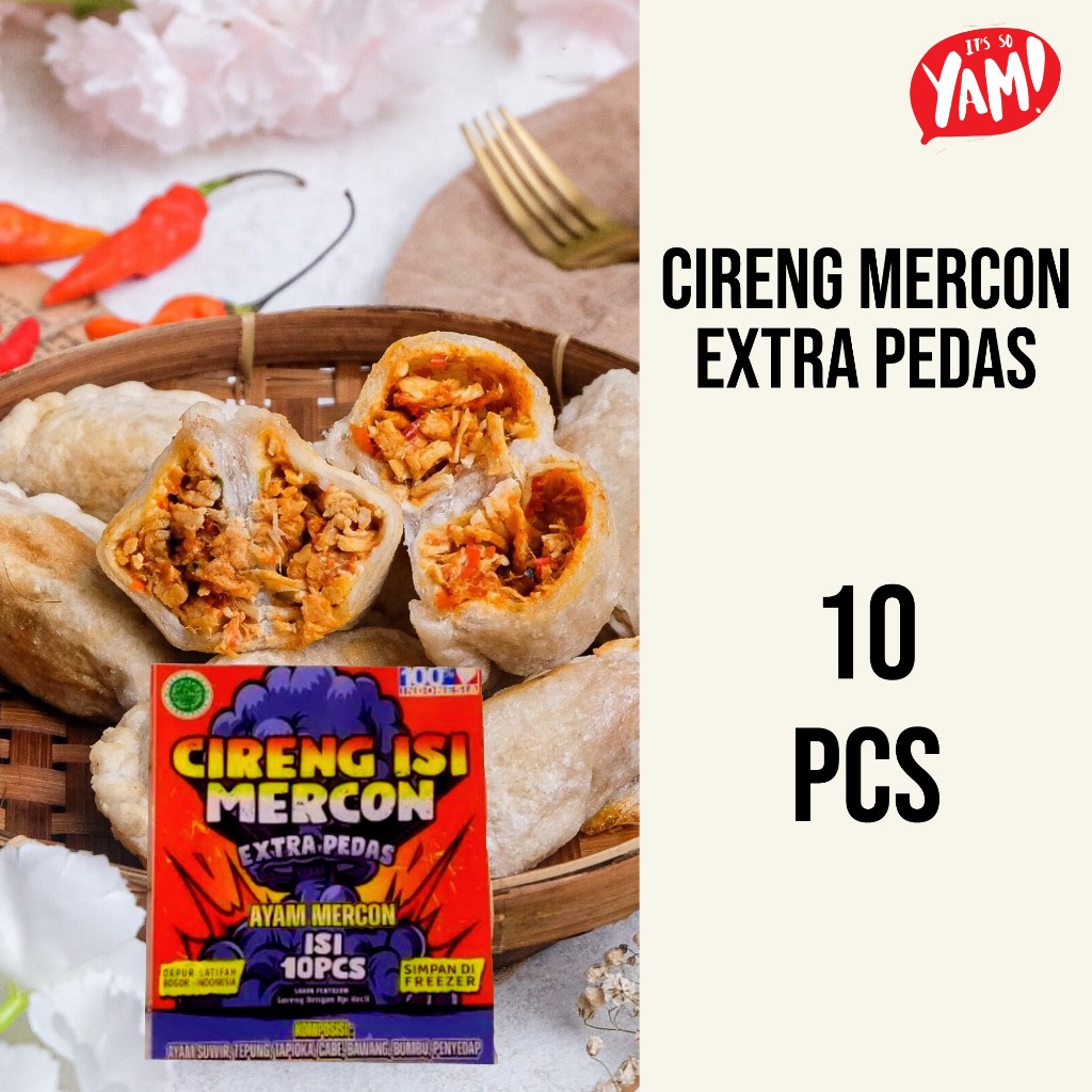 

CIRENG ISI AYAM MERCON ISI 10 CEMILAN FROZEN