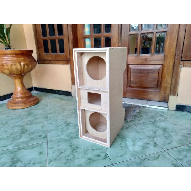 Box Speaker Line Array 6 Inch Double