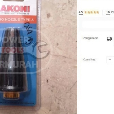 

Turbo Nozzle Type A Lakoni Laguna 70 Ujung Spray Jet Cleaner Daytona