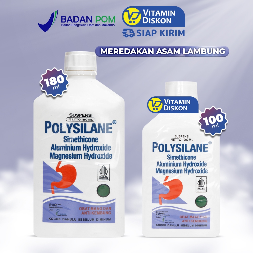 Polysilane Suspensi | Obat Maag Dan Anti Kembung