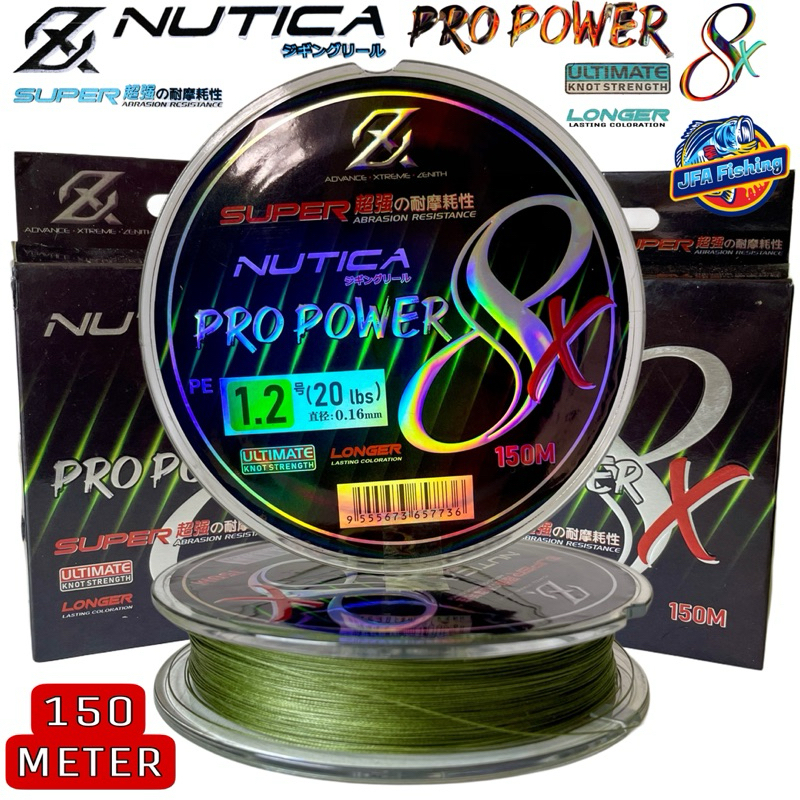 Senar Pancing PE Axz NUTICA PRO POWER 8X 150Meter