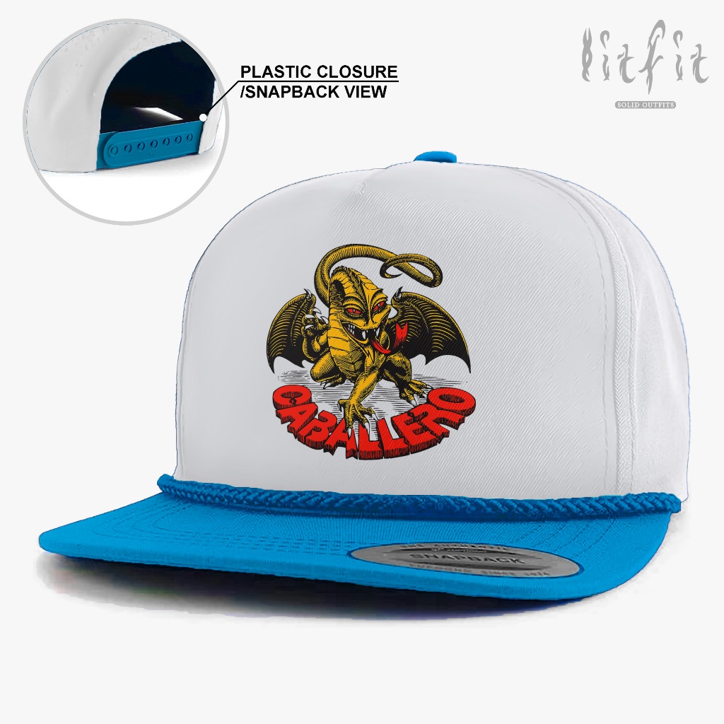SD1 Caballero - Topi Klasik Skateboards Tali /Topi Snapback Pria /Topi Trucker Jaring /Topi Distro S