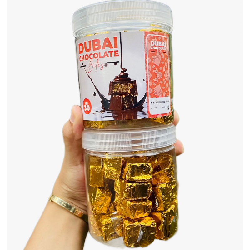 

PROMO!! COKLAT DUBAI BITES KUNAFA PISTACHIO ISI 30 PCS