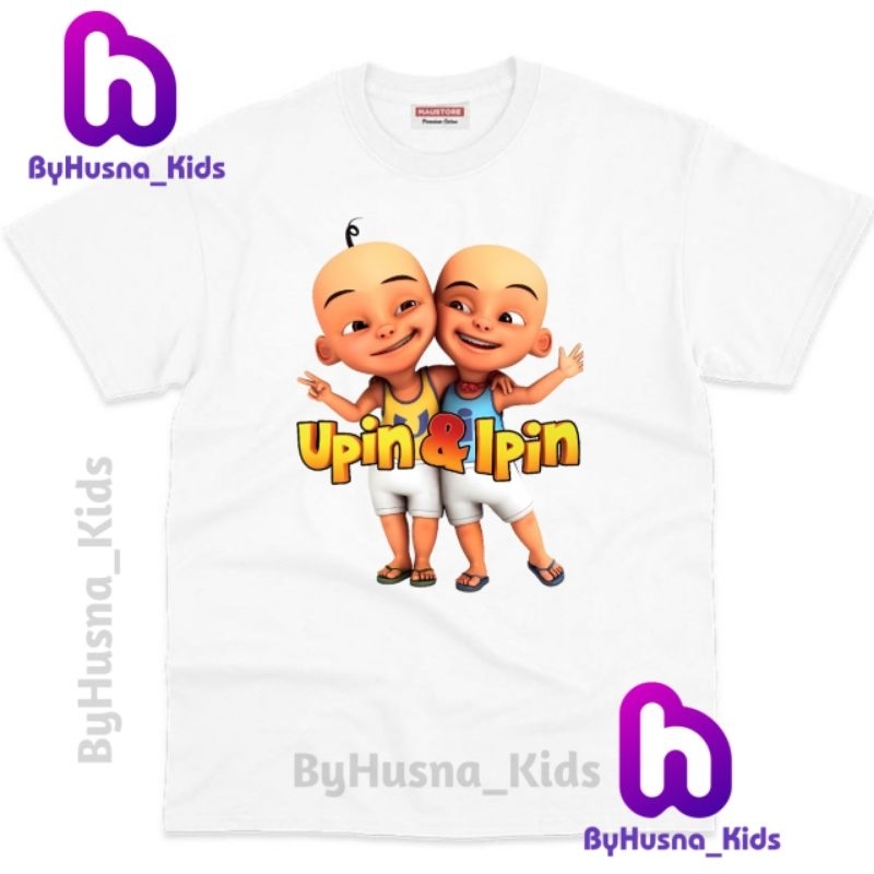 UPIN DAN IPIN BAJU ANAK KAOS ANAK UPIN DAN IPIN ATASAN ANAK PAKAIAN ANAK CEWEK ANAK COWOK UNISEX BAL