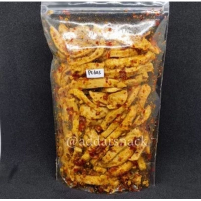 

Basreng Stik Bumbu Basah Daun Jeruk/Basreng Pedas 100 Gram