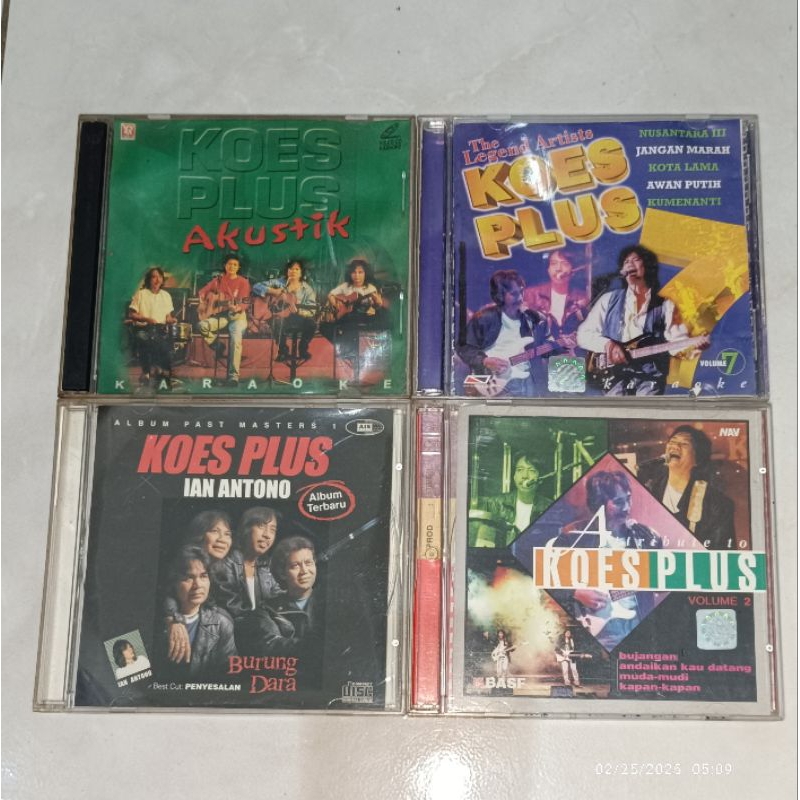 vcd dan cd Indonesia KOES PLUS album Akustik / The Legend Artists Volume 7 / Burung Dara (2) / Attri
