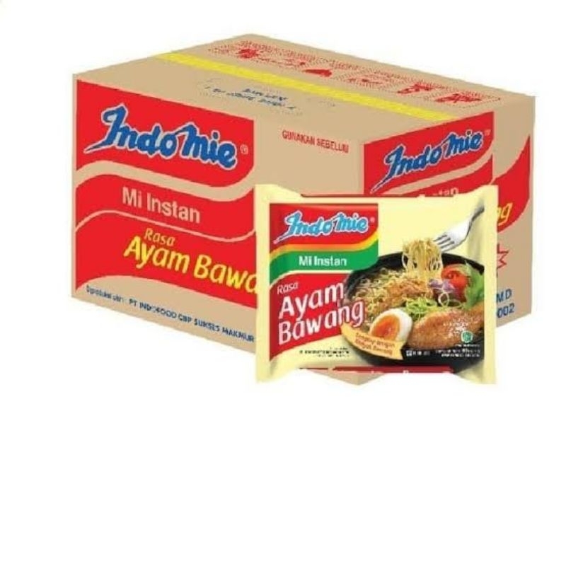 Indomie Mi Instan Ayam Bawang & Mi Goreng DUS