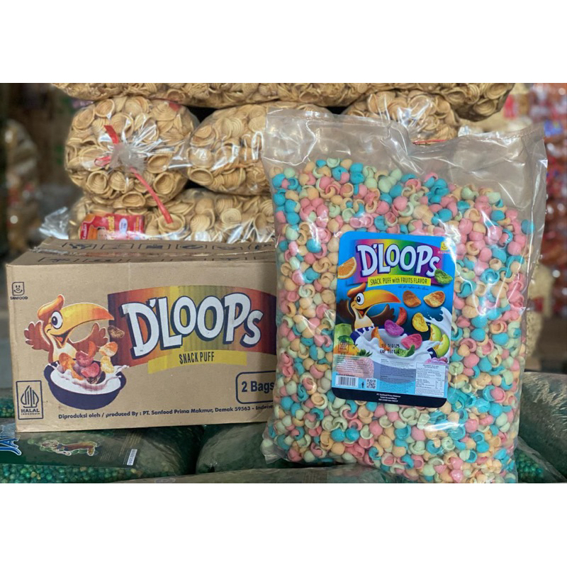 

2KG DLOOPS SEREAL FRUIT isi 2Bag