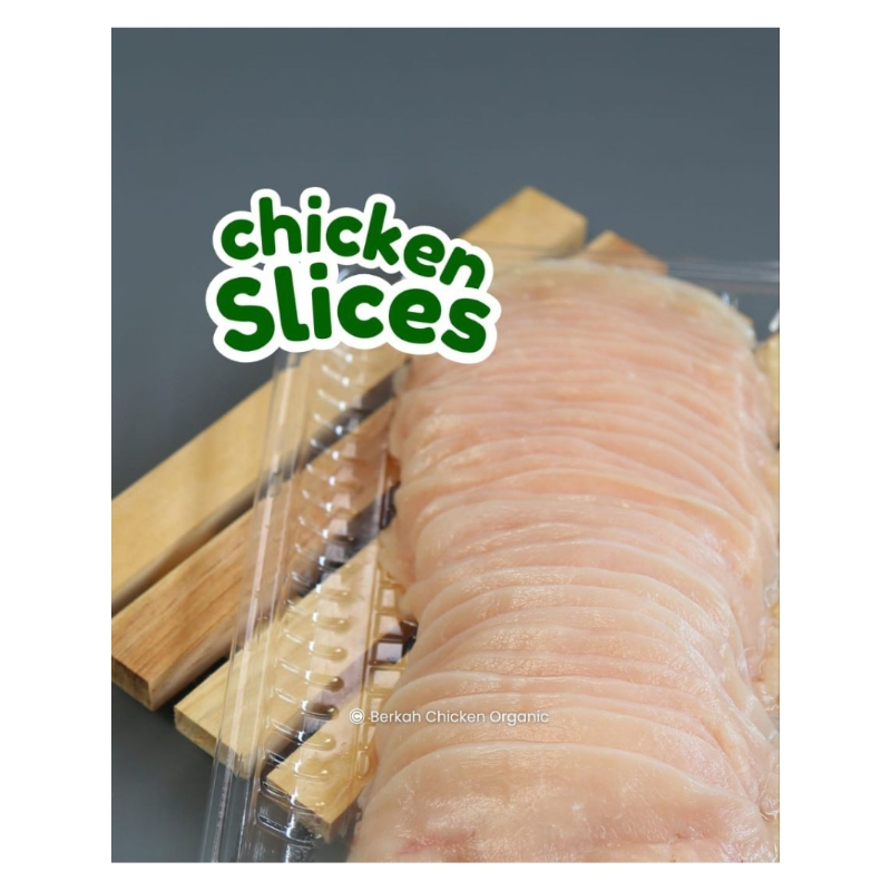 

Chicken Slices 300 gr - Ayam Organik Berkah Chicken